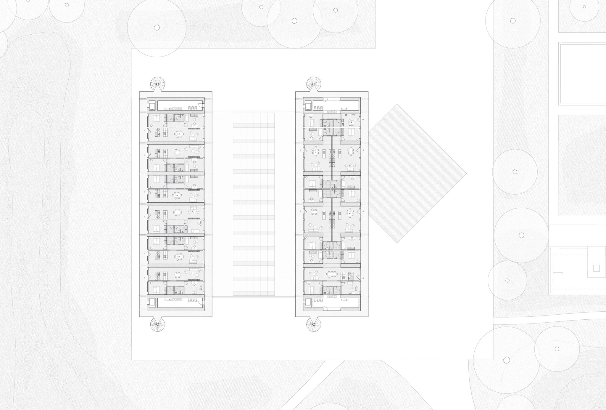 Grundriss Regelgeschoss